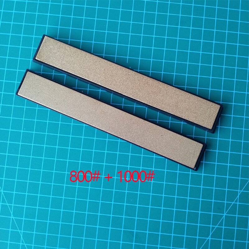 Diamantbrynesten til ruixin pro  rx008 knivsliber slibesten diamantbar oliesten 80-1000#  titaniumbelægning: 800 1000