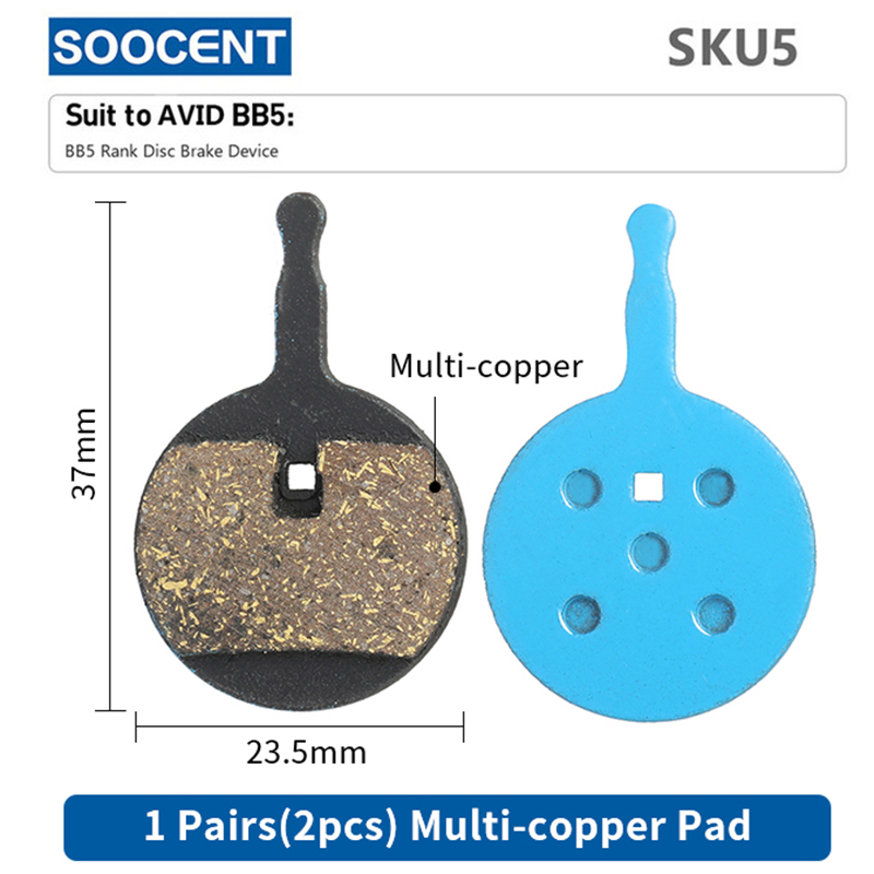 1 pares Semi-metal freno de disco de bicicleta de montaña MTB ciclismo pastillas de freno para bicicletas y accesorios moto-accesorios SHIMANO B01S SRAM M446 355