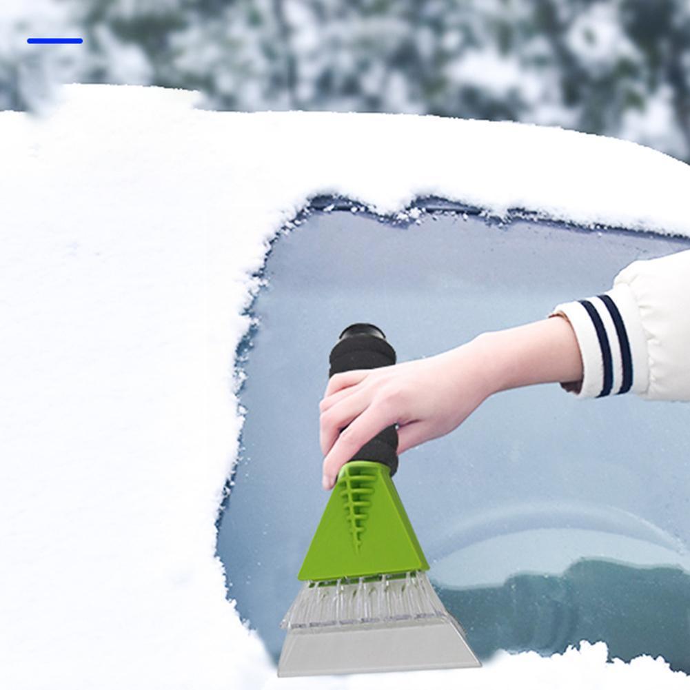 Grattoir à glace pour pare-brise, brosse de dégivrage, pour l'entretien de la voiture, outil de vitre, hiver, D3P2