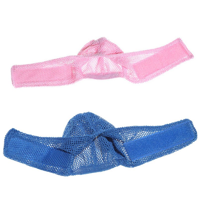 Filet respirant chat museau Anti morsure chaton muselières pour le bain de morsure beauté voyage outil avec trou chats toilettage fournitures