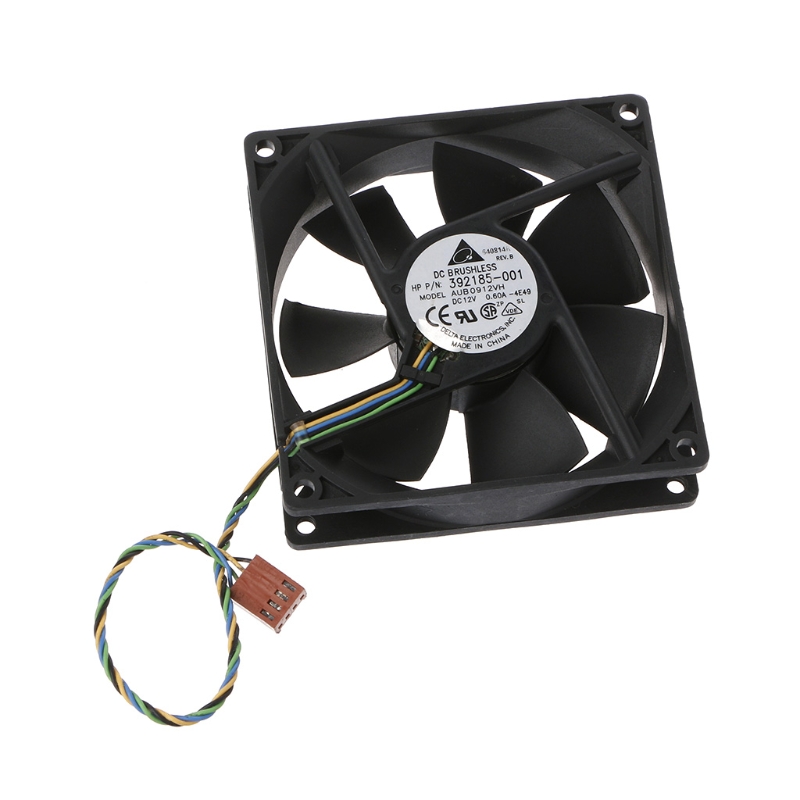 Top 90*90*25mm 9025 DC 12V 0.6A 4-Pin PWM Computer Cooling Fan For Delta AUB0912VH JUN-7B
