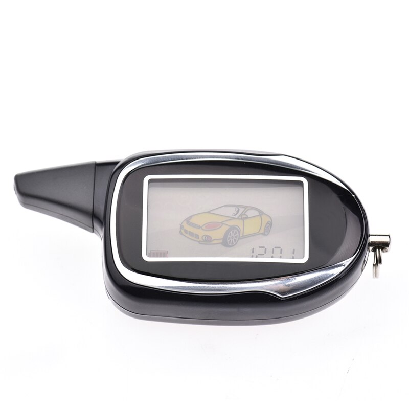 Voor Russische Versie 2-way LCD Afstandsbediening Sleutelhanger Tamarack Voor Twee Richtingen Auto Alarm Systeem Scher khan m7 Scher-Khan Magicar7