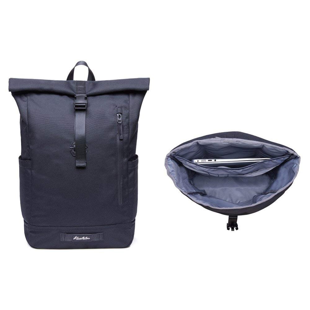 Backpack Roll Top Backpack Urban Vintage Day Backpack Men Laptop School Backpack for Notebook Daypacks School Bags for boys