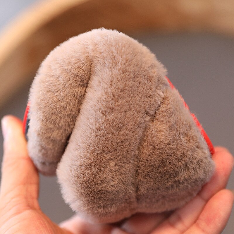 Cuzullaa freundlicher herbst Winter einfarbige fellstiefeletten schuhe für babys und mädchen größe 21-30