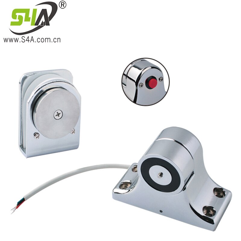 Dc 24v Floor Mounting 50Kg Electric Control Stainless Automatically Close Magnetic Wooden Glass Fire Door Holder