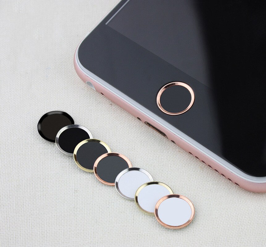 Home Button Sticker Touch Id Voor Iphone 6/7/5 Home Button Sticker Voor Iphone 7 6 8 Knop Sticker ondersteuning Touch Id Thuis