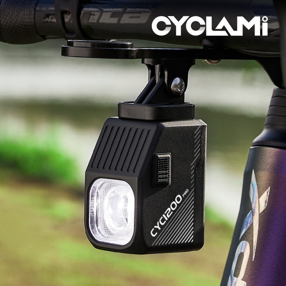 Phare de vélo Portable 1200 Lumens, support suspendu, contrôle sans fil, haute luminosité, lumières de sécurité pour la conduite nocturne