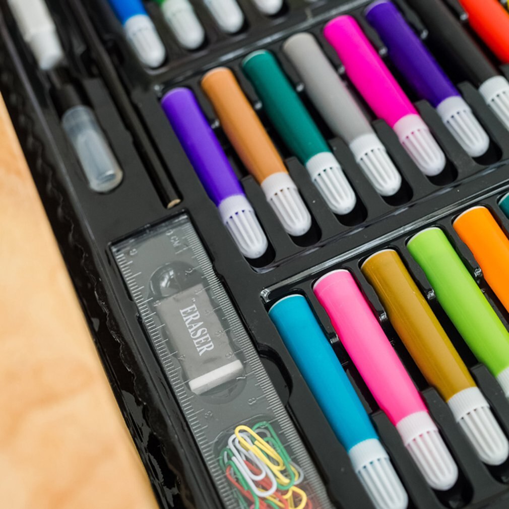 168PCS Painting Drawing Art Artist Set Kit for Kids Children Boys Girls Students Christmas Birthday Festival