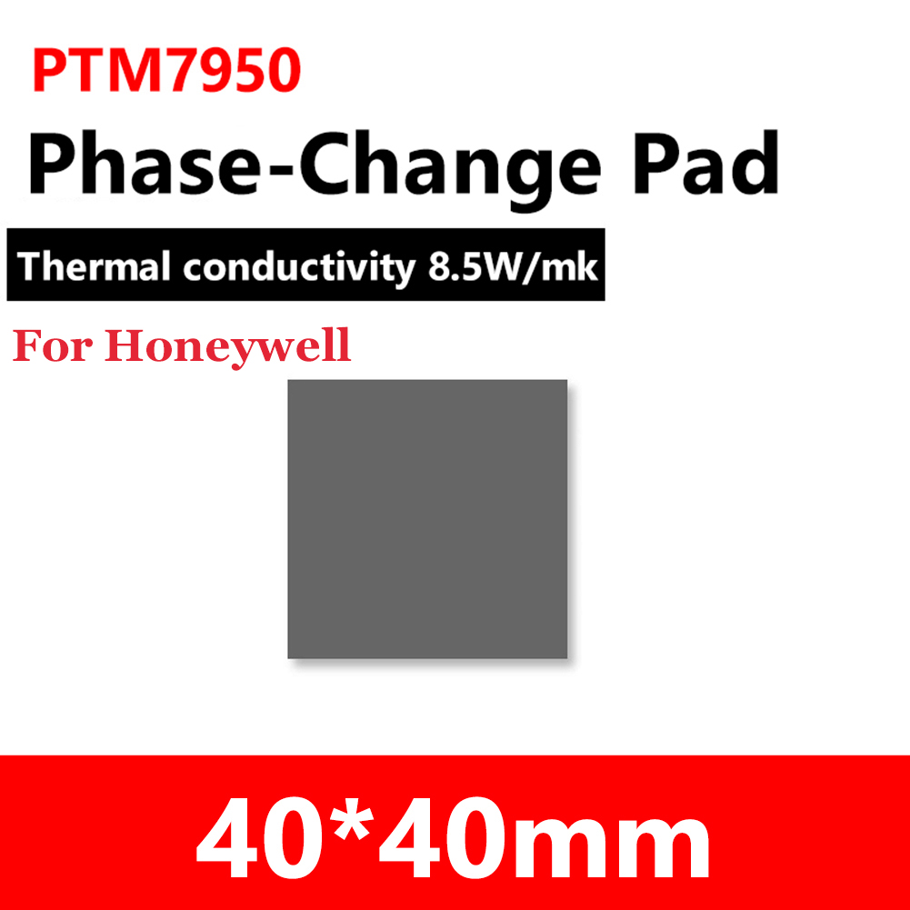 Honeywell- PTM7950 Thermal Pad 8.5 W/mk Phase Change Silicone Pad Laptop CPU GPU Thermal Conductive Paste Cooling Grease Pads: PURPLE