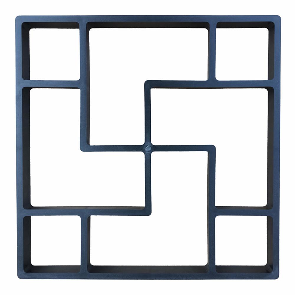 DIY Paving Concrete Mold Garden Lawn Path Stone Mold Paving Brick Tile Manufacturing Mold DIY Plastic Molding Paving