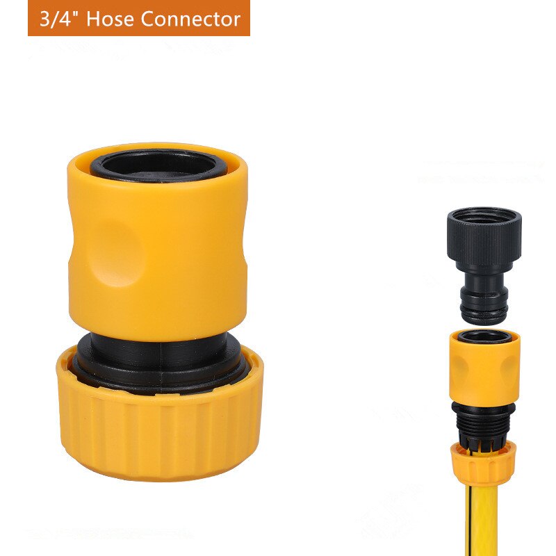 Plastic Quick Connector Garden Hose Fitting Water Hose Connectors 1/2&quot; 3/4&quot; 1&quot; Water Tap adapter