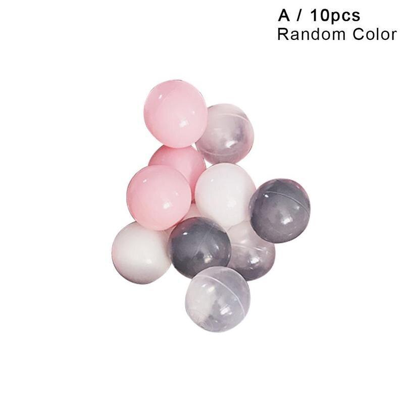 10pcs/lot Thickened Colorful Marine Ball Ocean Balls For Kids Swim Pit Toy Outdoor Fun Children's Playground Baby Ball Pool Toy: A