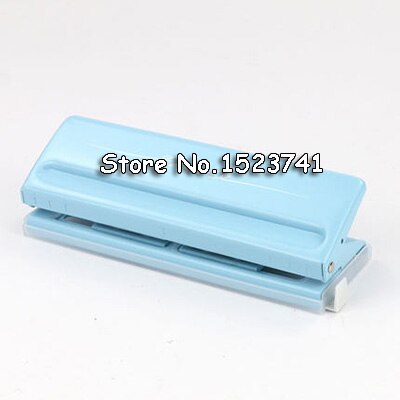 Perforator Metal 6 Hole Punch Blue Craft Puncher Paper Cutter Adjustable DIY A4 A5 A6 Loose-Leaf Punch Scrapbooking Statione: blue