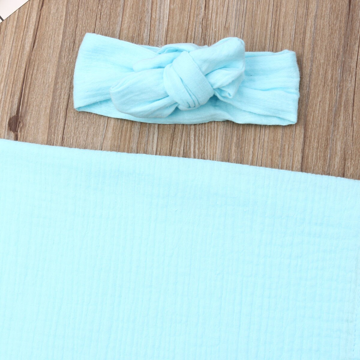 2Pcs Baby Girls Boy Tassel Swaddle Wrap Blanket Muslin 100% Cotton Sleeping Mat