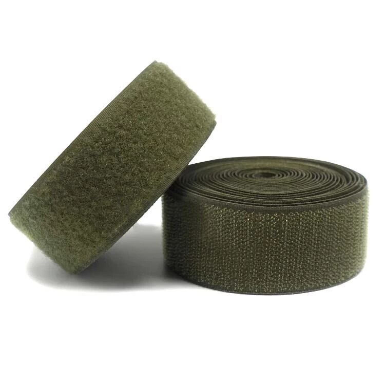 2m*3cm Olive Green Nylon Velcros Fastener Tape No Adhesive Sewing Magic Loop Hook Sticker Strip Clothing Stick Tape Velcroing