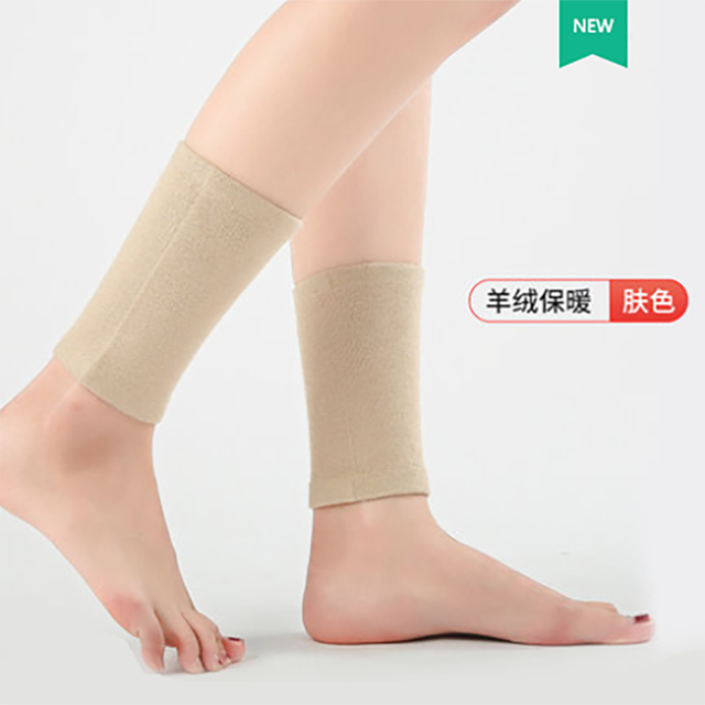 Kaschmir Knöchel Schutz Warme Schutz Winter Kalten Schutz Artefakt Männlich-weibliche Kalb Schutz Anti Verstauchung Scheuern Sockcove: 2Xskin Farbe / L
