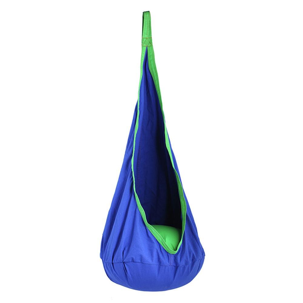 Silla de hamaca para niños, Columpio de tela de paracaídas para exteriores, silla hamaca colgante para interiores