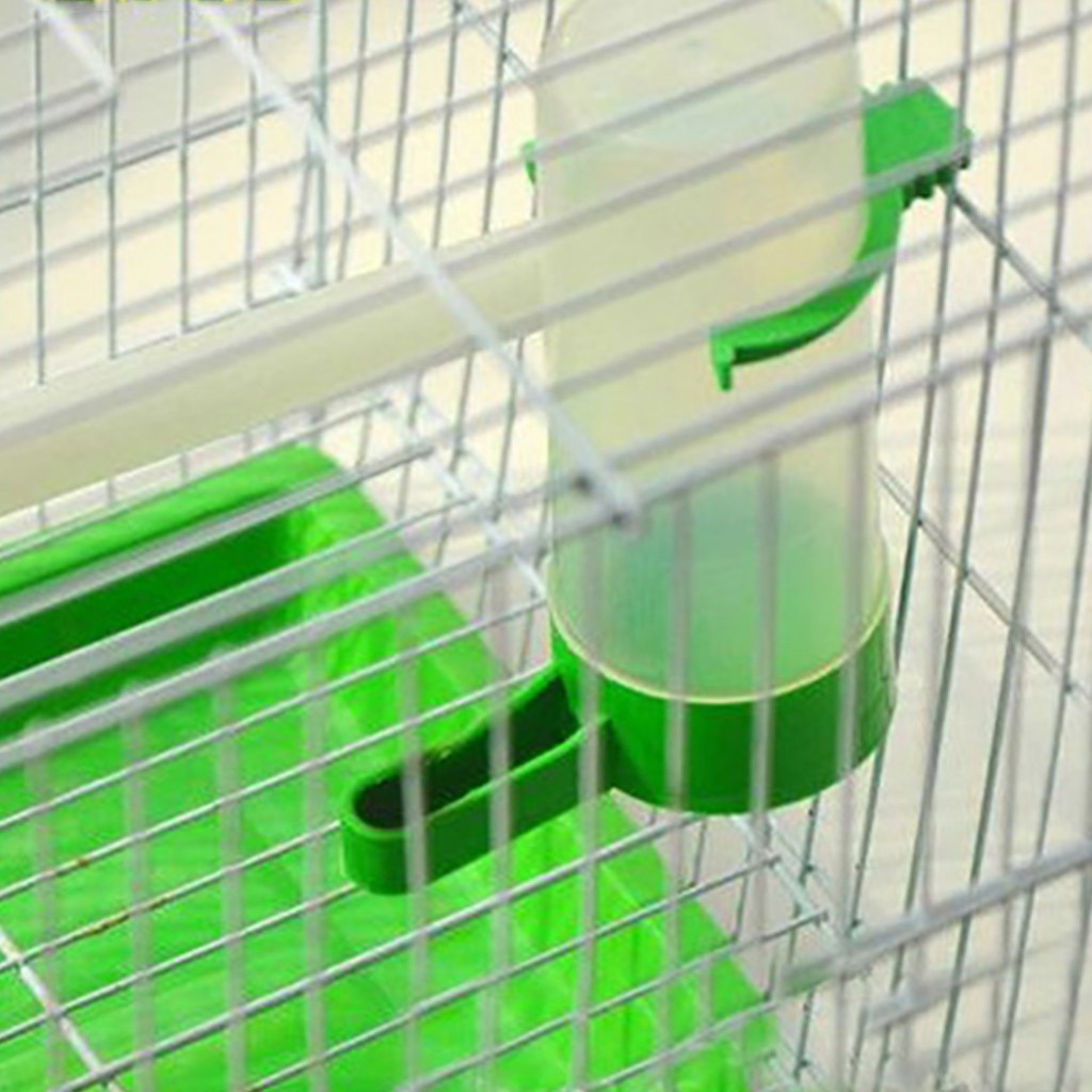 Automatic Plastic Bird Feeder Bird Water Bottle Drinker Container Food Dispenser Hanging For Pigeon Bird Accessories