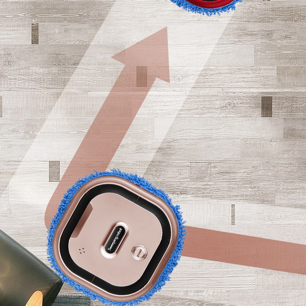 Floor Mopping Robot Intelligent Cleaning Robot Automatic Floor Mopping Machine Wet Dry Robot Mop