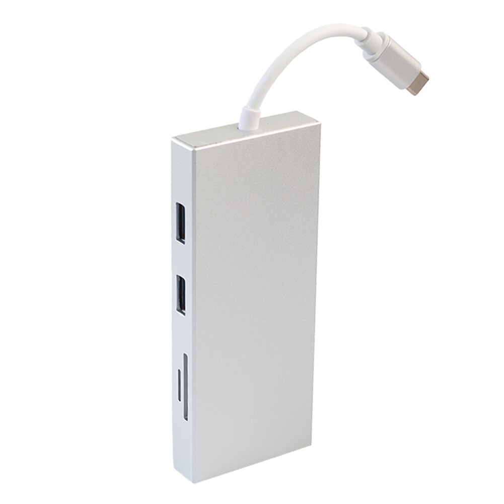 Digital AV Multi-Hafen Adapter Typ C zu 4K HDMI-kompatibel PD USB 3,0 TF SD Slot konverter