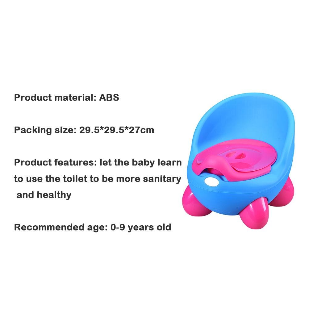 baby potte toalettsete bolle bærbar treningspanne barnas gryte låve sengepanel komfortabel rygg toalett jenter takrenne tegneserie pottemaker