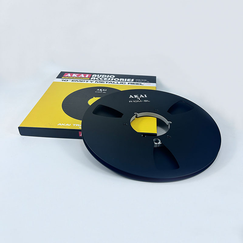 ! AKAI R-10M Accesorios de audio 1O" Piezas de máquina de apertura de carrete metálico vacío Accesorio para grabadoras de carrete a carrete: Negro