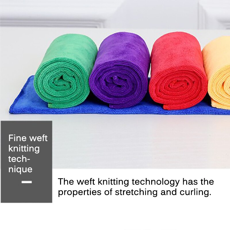 Tioodre 10 stk grønn multifunksjonell mikrofiber bilvask håndkle myk rengjøring bil bilpleie rengjøring kluter vaske håndkle duster