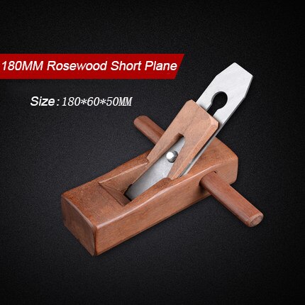 TRANVON Hand Flugzeug Holz Hobel Flache Flugzeug Unterseite Rand Hobel Klingen Holzbearbeitung Flugzeug für Tischler Holzhandwerk Werkzeug: 180MM