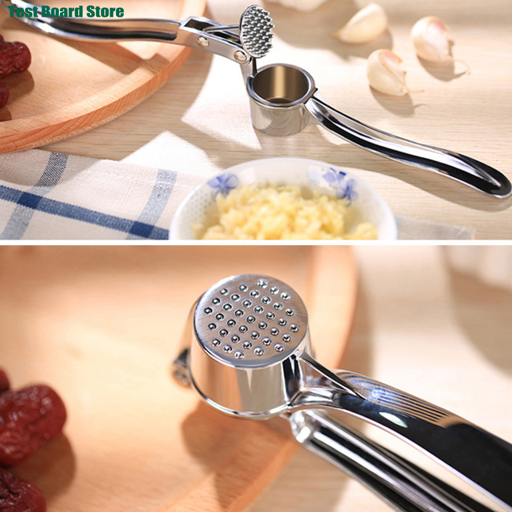 Presse-ail manuel en acier inoxydable, broyeur à main, presse-ail de cuisine domestique, presse à jus de gingembre, outil de cuisine 1 pièce