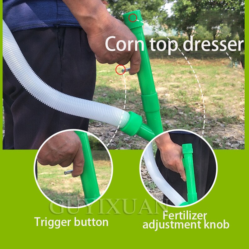 Multifunctional manual corn topdressing tool agricultural artificial fertilizer application small agricultural fertilizer spread