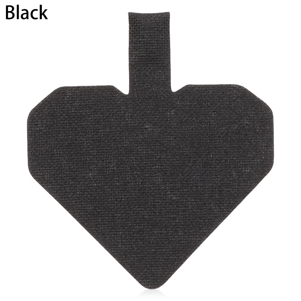 Universele Telefoon Lanyard Patch Verstelbare Afneembare Kleurrijke Neck Cord Anti-Verloren Band Telefoon Veiligheid Tether Sleutelhanger Keten Touw: black