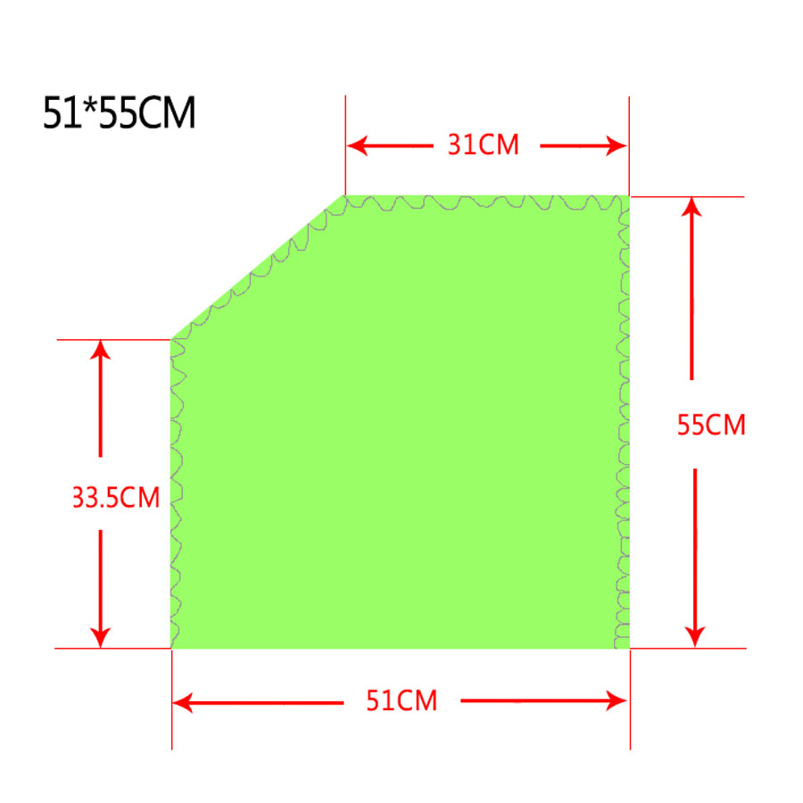 Multi Size Standard Microscope PVC Plastic Moisture Proof Microscope Dust Cover Protect Your Microscope from Dust: B 51x55