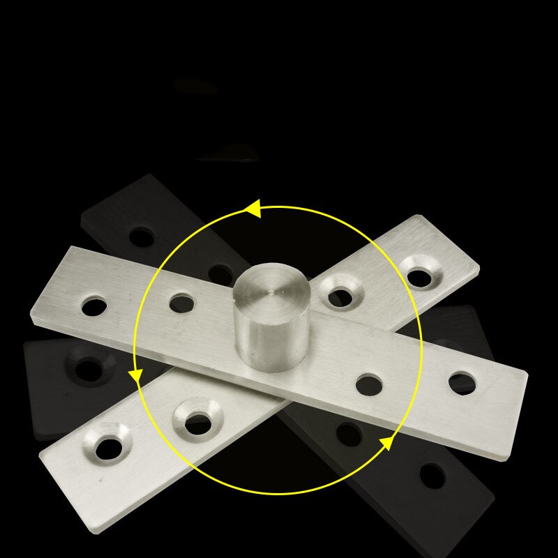 1Stck 360 ° Edelstahl Scharniere Drehtür Drehkreuz Scharnier Positionierung sterben Tür Welle Versteckte Scharnier hoch Und Unten welle