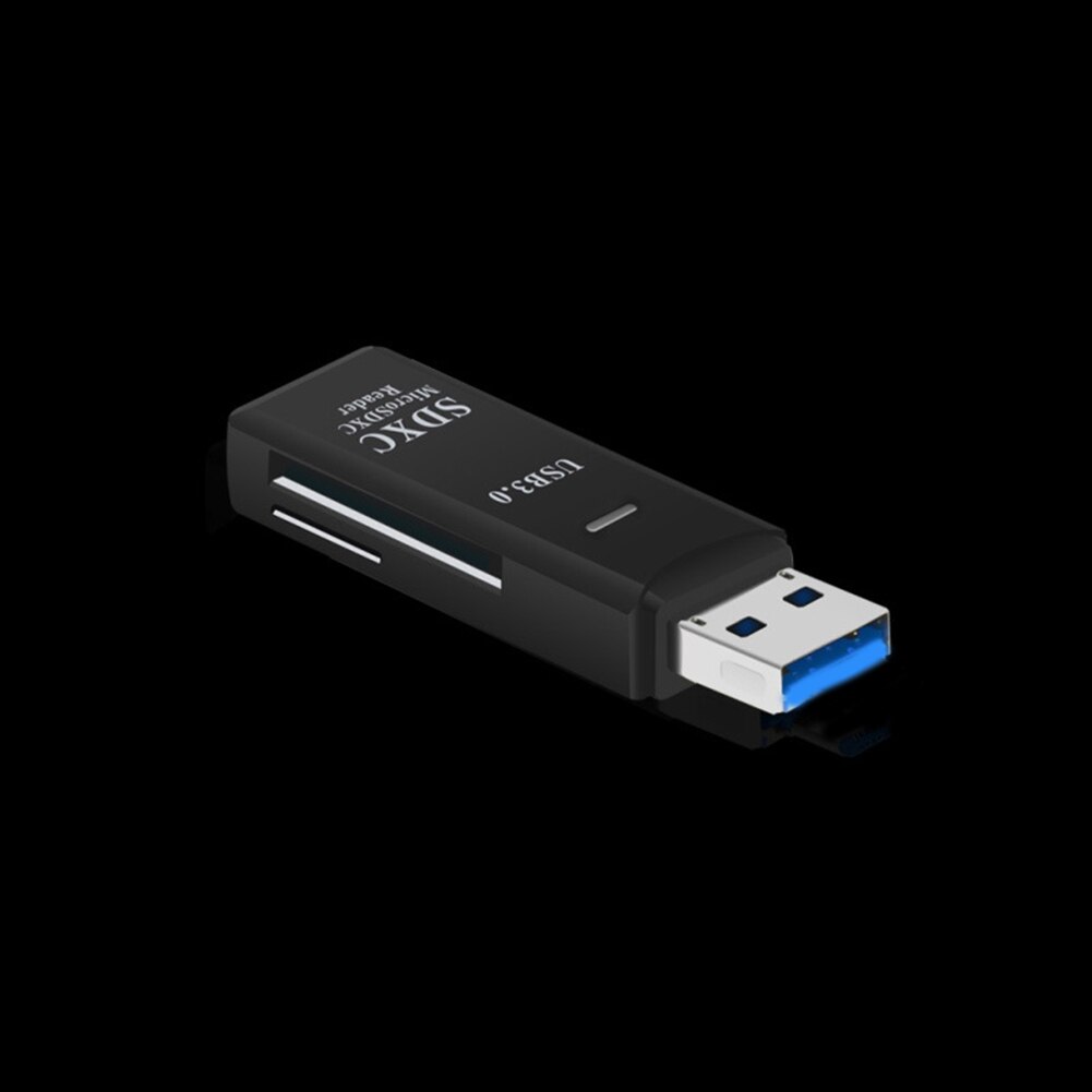 Adaptador de lector de tarjetas de memoria SD USB 3,0, alta velocidad, duradero, para Micro SD SDXC TF GDeals
