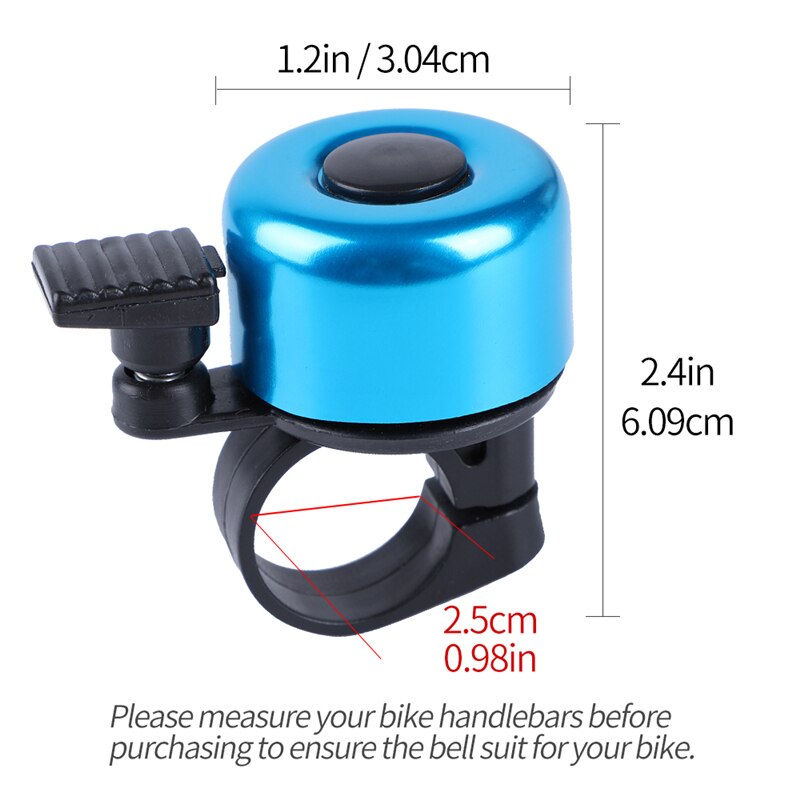 Bicycle Bell Alloy Mountain Road Bike Horn Sound Alarm For Safety Cycling Handlebar Metal Ring Bicycle Call Bike Accessories