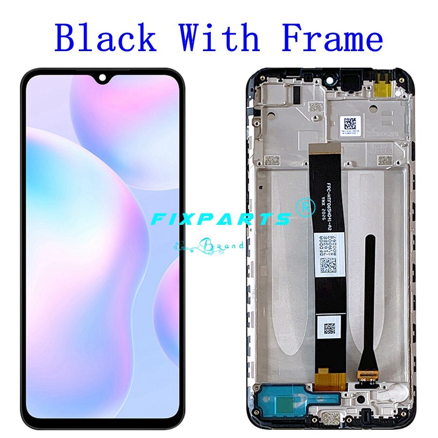 6.53 "Voor Xiaomi Redmi 9A Lcd Touch Screen Digitizer Vergadering Redmi 9A Lcd Scherm Vervangen Voor Xiaomi Redmi 9A Lcd Display