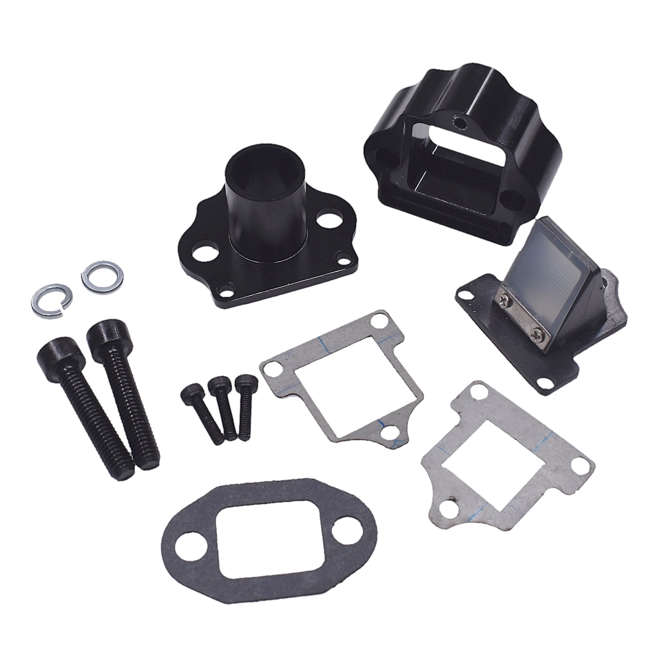 Intake Valve Reed Black 32mm Reed Valve Air Manifold Intake For 60cc... – Grandado
