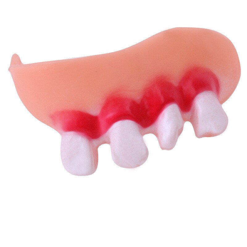 1-10 Uds Halloween dentaduras sorpresa novedad dentadura broma divertida Gadgets para Decoración práctica accesorios divertido & Horror chistes 5Z