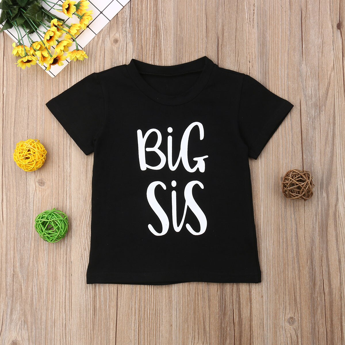 0-6T Kleiner Bruder Große Schwester Kinder Baby Jungen Mädchen Baumwolle T-shirt Sommer Kurzarm Twins Passenden Tops nette t-shirt T