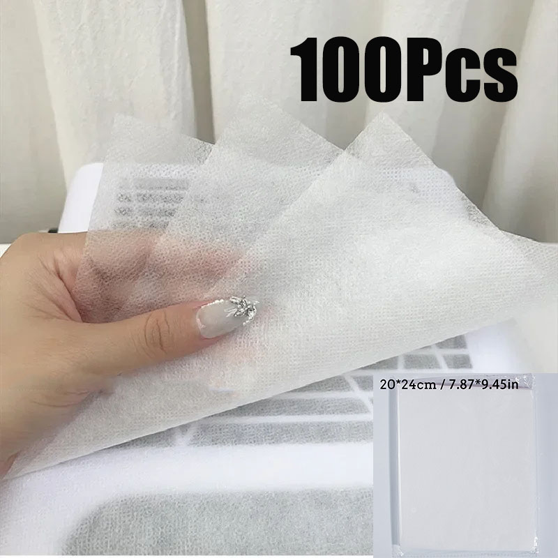 100/500/600/1000 Uds almohadillas de algodón profesionales sin pelusa 100% almohadillas de Gel para manicura toallitas limpiadoras sin pelusa herramientas de limpieza de uñas: múltiple