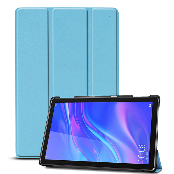 Case for Huawei Mediapad M6 10.8 Tablet Case for Huawei 10.8 PRO SCM-AL09/W09 Folio Stand Sleep Cover Shockproof Shell: Blue