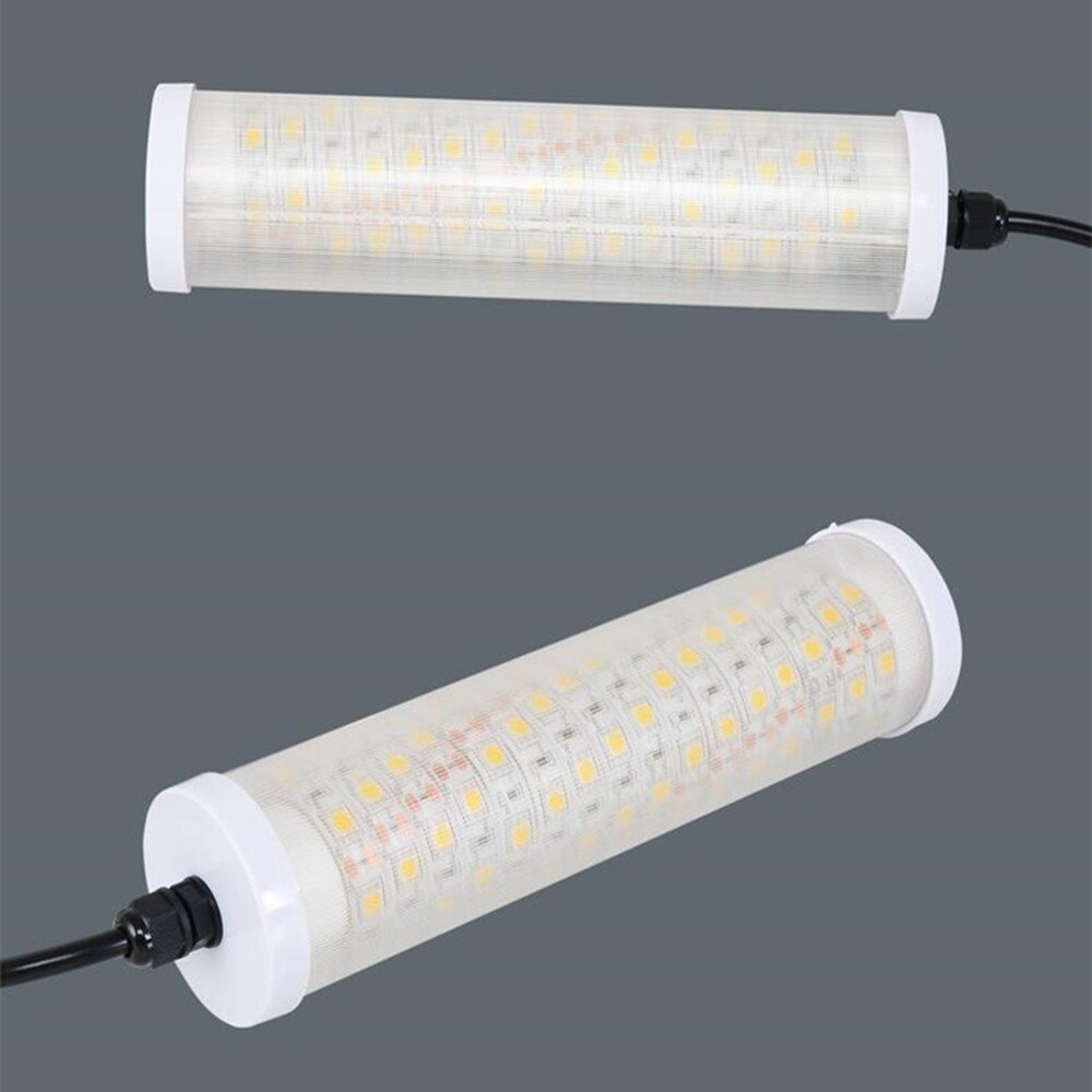 Luz de pesca nocturna sumergible para uso bajo el agua, luz LED verde de 20W y 30W para atraer peces, lámparas nocturnas para barcos, muelles, herramientas de pesca