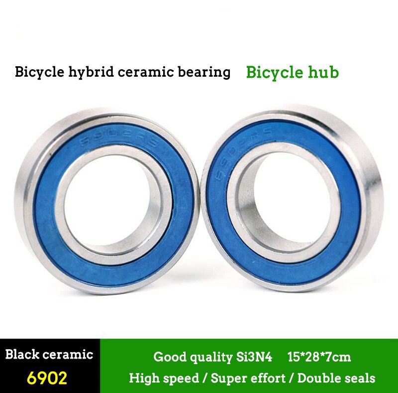 1pair High Speed Bike Bicycle Hub Hybrid Ceramic Bearing For MTB Mountain Bike Road cycling For Bike Hubs: 6902