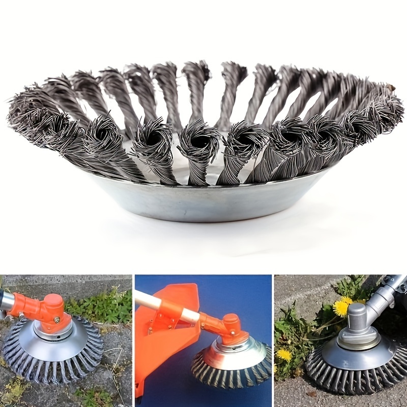 6 Inch Grass Trimmer Head Replacement Universal Fit for Lawn Mower Easy to Install Gardening Tool Accessories