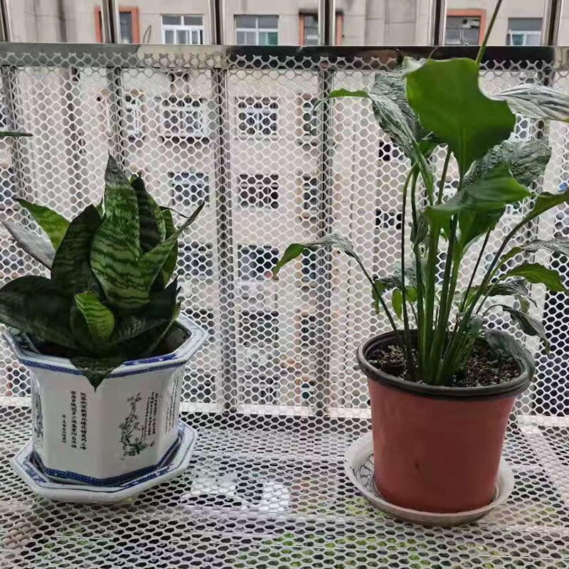 Plastic flat net farming net raising chicken, duck, goose, droppings net, poultry brooding foot mat net, balcony protective net