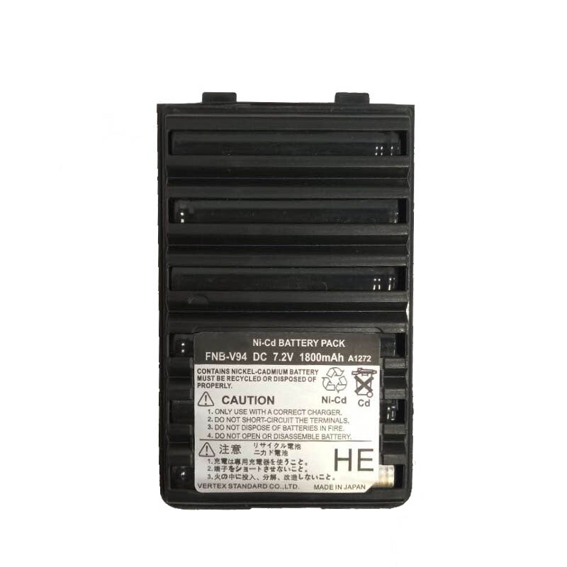 Xqf 1800mah 7.5v FNB-V94 ni-cd bateria para rádio yaesu/vértice ft-60 FT-60E FT-60R VXA-300,VX-110 VX-120 VX-150 rádio