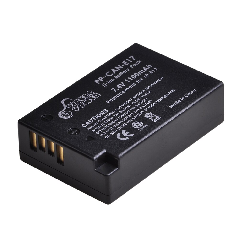 LP-E17 LPE17 Batterij En Led Usb Dual Charger Voor Canon Eos 200D M3 M6 750D 760D T6i T6s 800D 8000D kus X8i: 1 battery