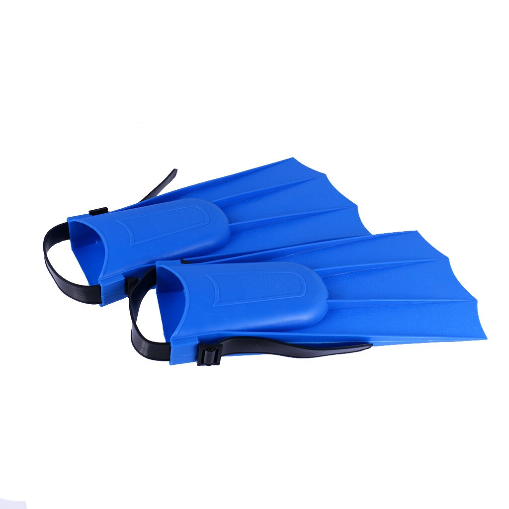 Unisex Adults Kids Foot Floating Rubber Swim Fins Swimming Flippers Training