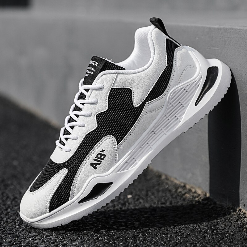 Refafa Zomer Licht Ademend Tij Schoenen Populaire Daddy Schoenen Mannen Casual Jeugd Sportschoenen Wit Groen