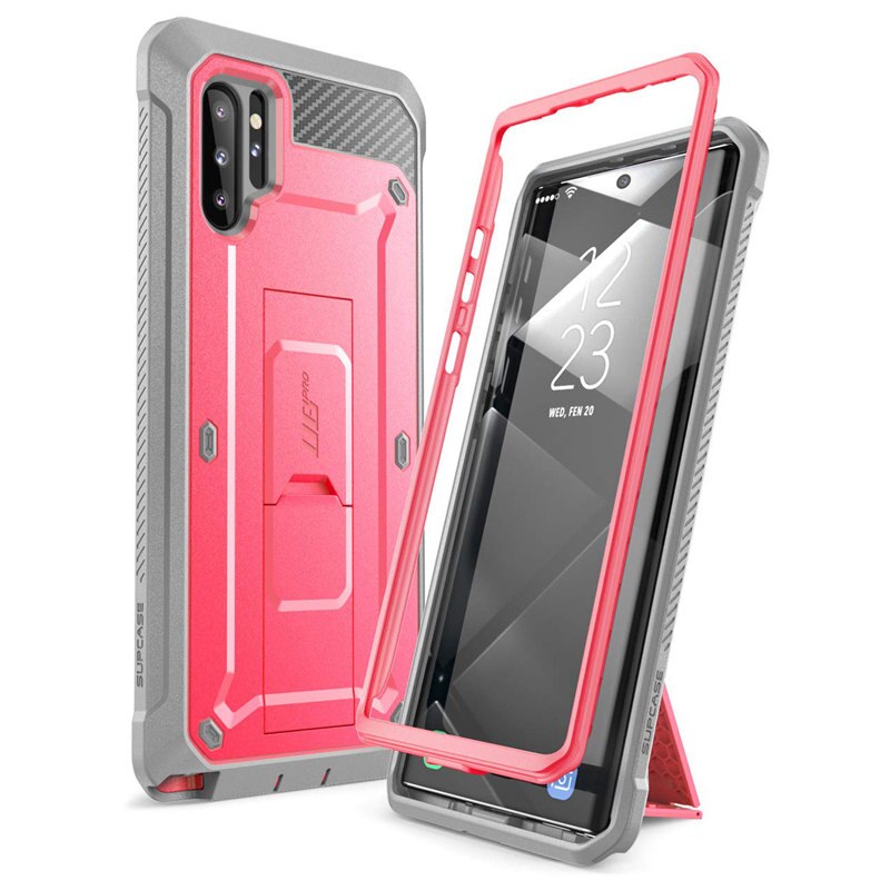 Supcase Voor Samsung Galaxy Note 10 Plus Case ) ub Pro Full-Body Robuuste Holster Cover Zonder Ingebouwde Screen Protector: Pink